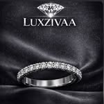 Luxzivaa Diamond Eternity Ring